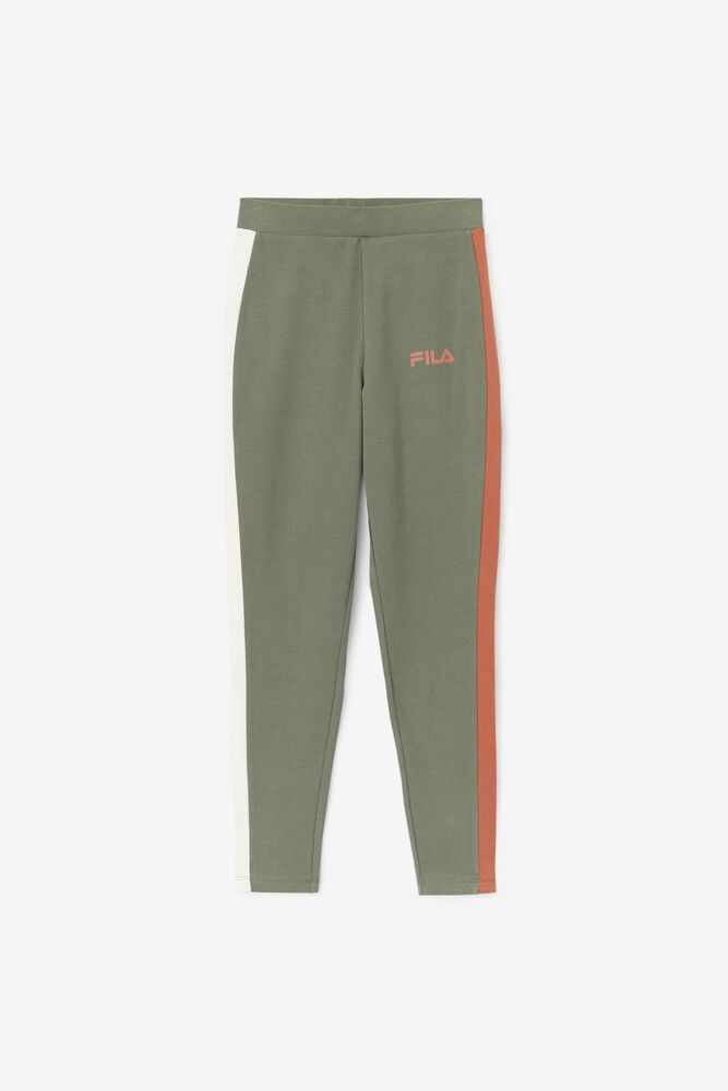 Fila Legging Dame Olivengrønne Mercy 872915-PEF